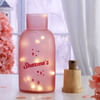Gift Keep Calm And Sparkle On Personalized LED Light Pink Bottle