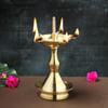 Kerala Diya in Golden Brass Finish Online