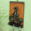 Buy Key Chain Holder in Dhokra Art