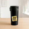Shop Kha Ke Jaaunga Personalized Black Vacuum Insulated Mug