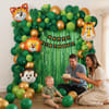 Buy Kids Birthday Party Jungle Decoration Kit - Set of 38
