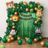 Kids Birthday Party Jungle Theme Decoration Kit - Set of 38 Pcs