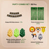 Shop Kids Birthday Party Jungle Theme DIY Decoration Kit - Set of 38 Pcs