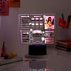 Buy Kids Personalized Planner Black Base LED Lamp