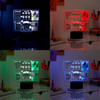Shop Kids Personalized Planner Black Base LED Lamp
