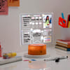 Gift Kids Personalized Planner Brown Base LED Lamp