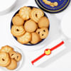 Kids' Superhero Rakhi And Cookies Combo Online