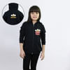 Kids Trendy Personalized Black Hoodie Online
