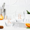 Gift King & Queen Personalized Whiskey Glasses