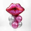 Gift KISS Day Chrome Balloon Decor
