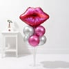 KISS Foil Balloon Bouquet Stand