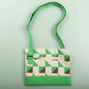 Buy Kites Print Canvas Sling Bag - Green