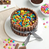 Gift Kitkat And M&M Cream Cake (2 Kg)