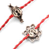 Shop Krishna Button Cover Convertible Rakhi - Set of 2