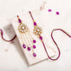Buy Kundan Bhaiya Bhabhi Rakhi