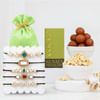 Kundan Bliss Rakhi Hamper-Set Of 5 Online