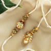 Buy Kundan Pachhi Work Bhaiya Bhabhi Rakhi With Kaju Katli