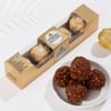Shop Kundan Rakhi And Dry Fruits Hamper