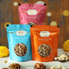 Buy Kundan Rakhis With Dry Fruits