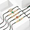 Gift Kundan Set of 5 Rakhi