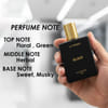Shop La' French Midnight Black Perfume for Men - 50ml