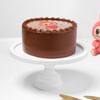 Shop Labubu Love Chocolate Photo Cake - Pink