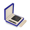 Shop Lapis Bard Ballpoint Pen And Mayfair Coin Pocket Wallet - Black