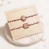 Shop Lavender Luxe Filigree Rakhi Set of 2