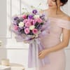 Lavender Luxe Roses & Daisy Bouquet