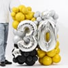 Lavish Bliss Personalized Birthday Balloon Bouquet