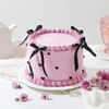 Layers And Bow Cream Cake Online
