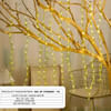 Gift Leaf Curtain LED String Lights