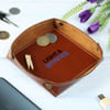 Gift Leather Desktop Organizer