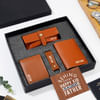 Leather Essentials Personalized Gift Hamper Online