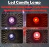 Gift LED Candle Light - Translucent Colors - Assorted - Single Piece