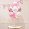 Shop LED Happy Birthday Pastel Pink Balloon Arrangement