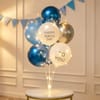 Buy LED Happy Birthday Royal Blue Balloon Arrangement