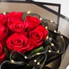 Shop LED Light Bouquet with 12 Red Roses