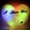 Gift LED Pillow - Heart - I Love You - Single Piece