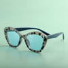 Gift Leopard Print Sunglasses with Personalized Case