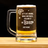 Let's Get Drunk Personalized Beer Mug Online