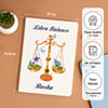 Gift Libra Balance Personalized Notebook
