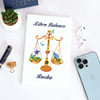 Buy Libra Balance Personalized Notebook