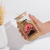 Buy Libra Personalized Wooden Lid Glass Tumbler