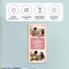Gift Lifetime of Love Fridge Magnet for Bhaiya Bhabhi