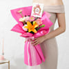 Gift Lilies and Roses Daughter's Day Bouquet