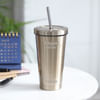 Liquid Patience Personalized Golden Tumbler Online