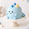 Gift Little Blue Dino Cake
