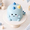 Little Blue Dino Cake