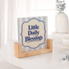 Shop Little Daily Blessings Personalized Double-Sided Frame